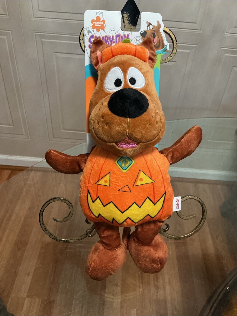 Cartoon Network Scooby Doo HALLOWEEN PUMPKIN 14โ With Clinker & Squeaker